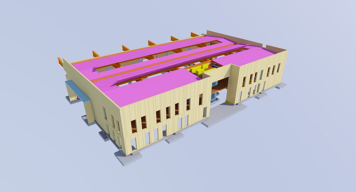 BIM project for Technology Centre and Showroom